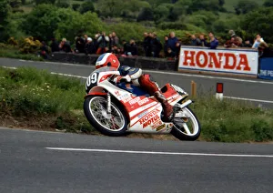 Ian Newton (Honda) 1989 Ultra Lightweight TT Ian Newton (Honda) 1989 Ultra Lightweight TT