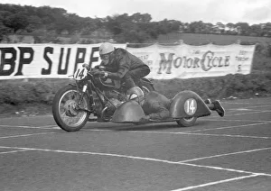 Jack Wijns & Mick Woollett (BMW) 1956 Sidecar Ulster Grand Prix Jack Wijns & Mick Woollett (BMW) 1956 Sidecar Ulster Grand Prix
