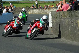 Jamie Hamilton (Kawasaki) and James Cowton (Kawasaki) 2013 Post TT Jamie Hamilton (Kawasaki) and James Cowton (Kawasaki) 2013 Post TT