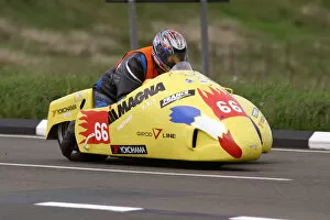 Images Dated 5th June 2004: Jean-claud Kestler & Christopher Verg (Baker Honda) 2004 Sidecar TT