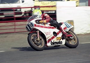 Images Dated 5th January 2018: Jim Wells (Aldridge Kawasaki) 1984 Formula Two TT
