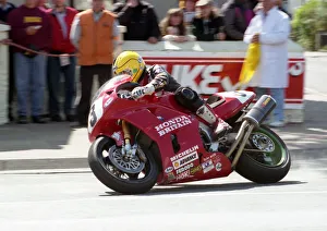 Joey Dunlop Gallery: Joey Dunlop (Honda) 1996 Formula One TT