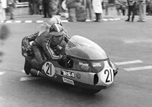 John Barker & Chris Emmins (Reynoldson BSA) 1974 750 Sidecar TT John Barker & Chris Emmins (Reynoldson BSA) 1974 750 Sidecar TT