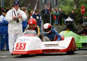 John Booth & Mike Cain (Honda) 1996 Sidecar TT John Booth & Mike Cain (Honda) 1996 Sidecar TT