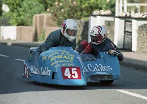 John Booth & Peter Smethurst (Ireson) 1990 Sidecar TT John Booth & Peter Smethurst (Ireson) 1990 Sidecar TT