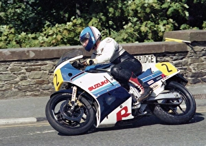John McBride (Suzuki) 1987 Senior Manx Grand Prix John McBride (Suzuki) 1987 Senior Manx Grand Prix