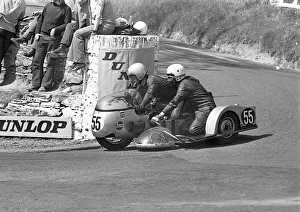 Keith Griffin and Malcolm Sharrocks (SG Triumph) 1973 500cc Sidecar TT Keith Griffin and Malcolm Sharrocks (SG Triumph) 1973 500cc Sidecar TT
