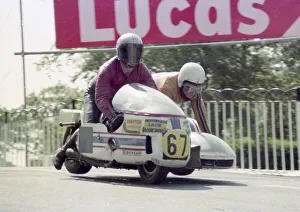 Keith Griffin & Malcolm Sharrocks (SG Weslake) 1976 1000 Sidecar TT Keith Griffin & Malcolm Sharrocks (SG Weslake) 1976 1000 Sidecar TT