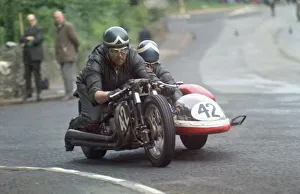 Ken Graham & D J Booth (BSA) 1971 500 Sidecar TT Ken Graham & D J Booth (BSA) 1971 500 Sidecar TT