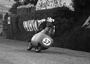 Images Dated 26th September 2019: Bill Lomas (Guzzi) 1955 Senior TT