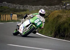 Mark Linscott (Kawasaki) 1989 Supersport 400 TT Mark Linscott (Kawasaki) 1989 Supersport 400 TT