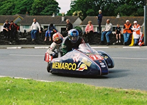 Martin Vollebregt & Christine Blunck (Windle Yamaha) 2004 Sidecar TT Martin Vollebregt & Christine Blunck (Windle Yamaha) 2004 Sidecar TT