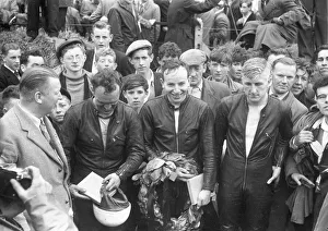 McIntyre, Surtees and Hartle 1958 Senior Ulster Grand Prix McIntyre, Surtees and Hartle 1958 Senior Ulster Grand Prix