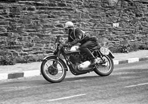 Michael Adams (BSA) 1955 Junior Manx Grand Prix Michael Adams (BSA) 1955 Junior Manx Grand Prix