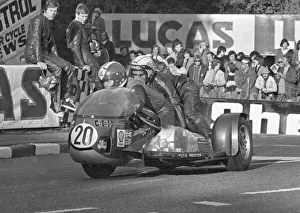 Mick Boddice & Kenny Williams (Kawasaki) 1973 750 Sidecar TT Mick Boddice & Kenny Williams (Kawasaki) 1973 750 Sidecar TT