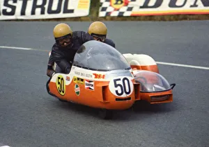 Mick Whitton & Peter Mooney (BSA) 1974 750 Sidecar TT Mick Whitton & Peter Mooney (BSA) 1974 750 Sidecar TT