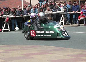 Mike Cookson & Kris Hibberd (Ireson Honda) 1995 Sidecar TT Mike Cookson & Kris Hibberd (Ireson Honda) 1995 Sidecar TT