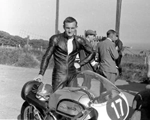 Images Dated 20th July 2012: Mike Hailwood at the 1959 TT races