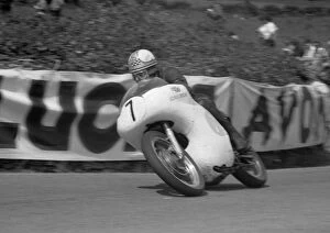 Images Dated 28th March 2013: Mike Hailwood (AJS) 1961 Junior TT