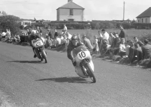 1959 Lightweight Ulster Grand Prix Print - Norton and MV