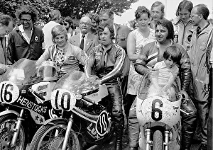 Neil Tuxworth (Yamaha) Tommy Robb (Yamaha) and Jan Kostwinder (Yamaha Neil Tuxworth (Yamaha) Tommy Robb (Yamaha) and Jan Kostwinder (Yamaha