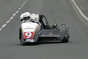 Images Dated 4th June 2003: Nick Crowe & Darren Hope (Ireson) 2003 Sidecar TT