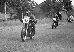 Noel Ferguson (AJS) 1949 Junior Ulster Grand Prix Noel Ferguson (AJS) 1949 Junior Ulster Grand Prix