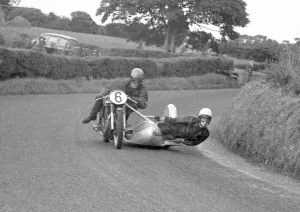 1953 Ulster Grand Prix Print (Norton Watsonian)