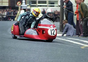 Otto Haller & Pauline Goddard (BMW) 1974 750 Sidecar TT Otto Haller & Pauline Goddard (BMW) 1974 750 Sidecar TT