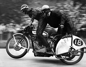Pip Harris & Charlie Billingham (Norton) Cadwell Park Pip Harris & Charlie Billingham (Norton) Cadwell Park
