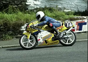 Images Dated 30th January 2018: Richard Parrott (RS Honda) 1993 Supersport 400 TT