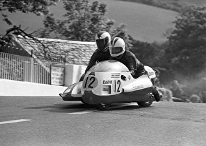 Richard Wegener & Dave Skelly (BMW) 1975 750cc Sidecar TT Richard Wegener & Dave Skelly (BMW) 1975 750cc Sidecar TT