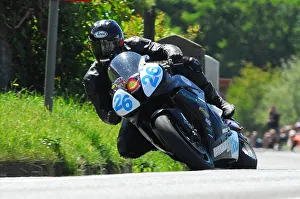 Images Dated 4th June 2012: Rob Barber (Honda) TT 2012 Supersport TT