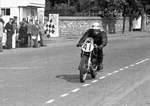 Images Dated 25th January 2018: Robin Sherry (Matchless) 1951 Senior Manx Grand Prix