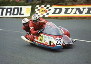 Roger Dutton & Tony Wright (Suzuki) 1974 750 Sidecar TT Roger Dutton & Tony Wright (Suzuki) 1974 750 Sidecar TT