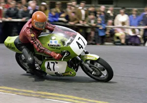 Roger Sutcliffe (Kawasaki) 1976 Classic TT Roger Sutcliffe (Kawasaki) 1976 Classic TT
