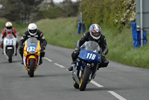 Images Dated 23rd May 2009: Ross Johnson (Yamaha) 2009 Jurby Road