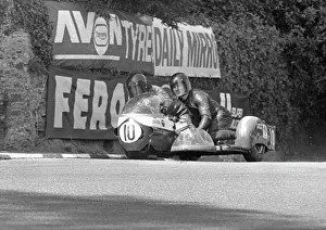 Roy Woodhouse & Doug Woodhouse (Honda) at Governor's Bridge: 1973 500 Sidecar TT Roy Woodhouse & Doug Woodhouse (Honda) at Governor's Bridge: 1973 500 Sidecar TT
