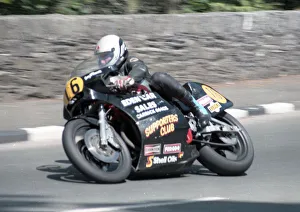 Sam McClements (Mitsui Yamaha) 1985 Senior TT Sam McClements (Mitsui Yamaha) 1985 Senior TT