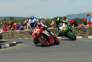 Si Fulton (Kawasaki) and Andrew Dudgeon (Suzuki) 2015 Southern 100 Si Fulton (Kawasaki) and Andrew Dudgeon (Suzuki) 2015 Southern 100