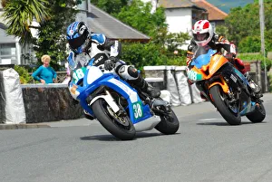 Stephen McKnight (Suzuki) and Sam Dunlop (Kawasaki) 2012 Southern 100 Stephen McKnight (Suzuki) and Sam Dunlop (Kawasaki) 2012 Southern 100
