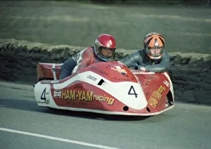 Steve Abbott & Vince Biggs (Ham-Yam) 1983 Sidecar TT Steve Abbott & Vince Biggs (Ham-Yam) 1983 Sidecar TT