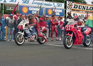Steve Henshaw (Yamaha) and Mike Seward (Yamaha) 1988 Production A TT Steve Henshaw (Yamaha) and Mike Seward (Yamaha) 1988 Production A TT