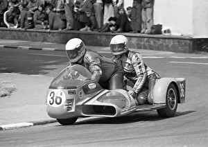 Ted Janssen & Peter Sales (Konig) 1975 500cc Sidecar TT Ted Janssen & Peter Sales (Konig) 1975 500cc Sidecar TT