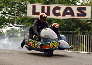 Ted Lloyd & Terry Harrington (BSA) 1974 750 Sidecar TT Ted Lloyd & Terry Harrington (BSA) 1974 750 Sidecar TT