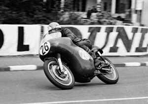 Images Dated 21st January 2019: Tom Dickie (AJS) 1966 Junior Manx Grand Prix