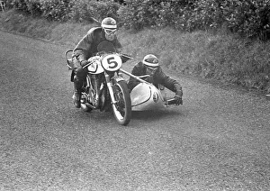 Tommy Bounds & Robin King (Norton) 1953 Sidecar Ulster Grand Prix Tommy Bounds & Robin King (Norton) 1953 Sidecar Ulster Grand Prix
