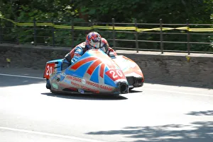 Tony Baker & Fiona Baker-Millingan (Baker Suzuki) 2008 Sidecar TT Tony Baker & Fiona Baker-Millingan (Baker Suzuki) 2008 Sidecar TT