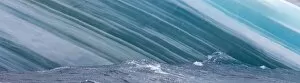 Images Dated 30th October 2006: Close up of side of iceberg showing layers of compacted blue ice Southern Ocean off
