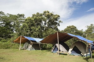 Tented camp at Mt Kitanglad Mindanao Philippines Tented camp at Mt Kitanglad Mindanao Philippines